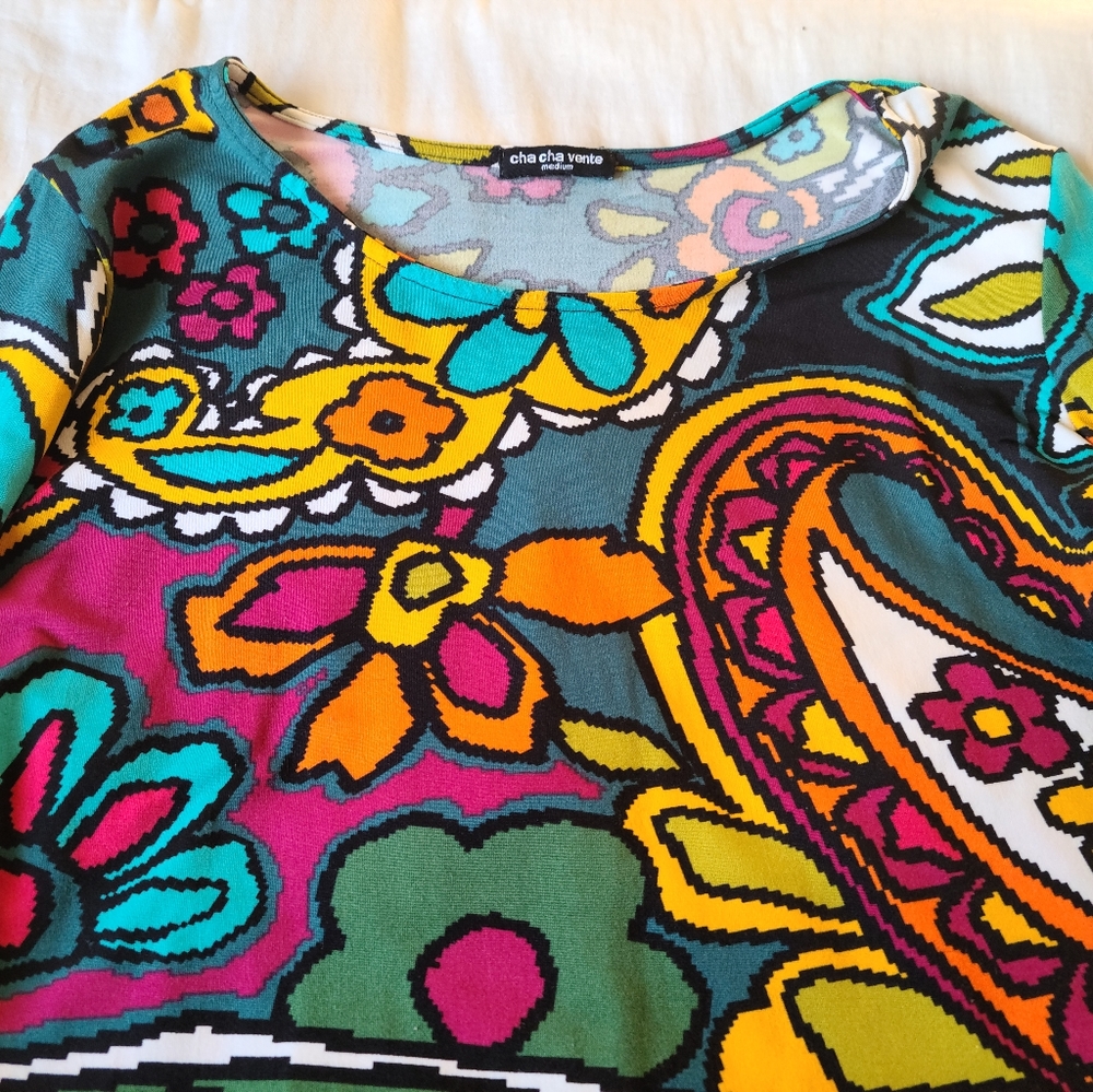 Colorful Mini Dress - Picture 6 of 6